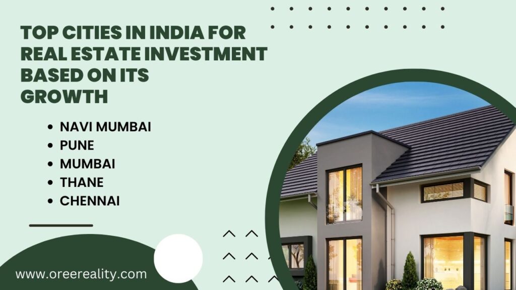 Top cities for residential real estate investment in India