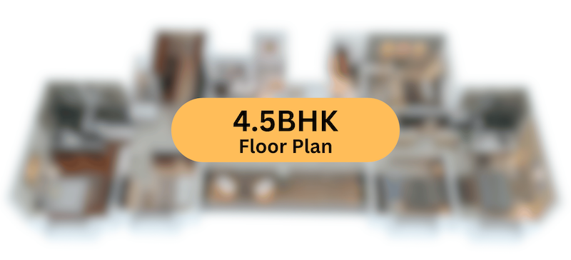 4.5BHK Floor Plan Cloud51 Bavdhan Pune