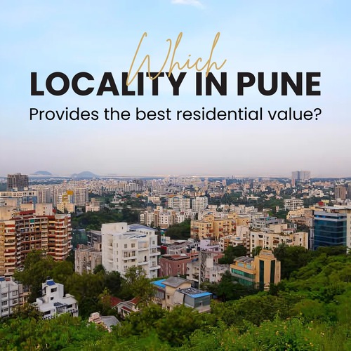 Which locality in Pune provides the best residential value?