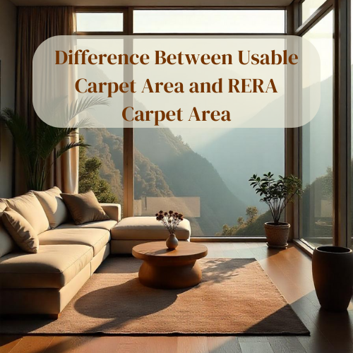 Difference Between Usable Carpet Area and RERA Carpet Area